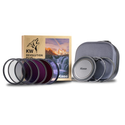 KW Revolution Plus Mega Kit (MCUV + CPL.+ ND8 + ND32 + ND64 + ND1000 + Night Neutral + Tampa Magnética)