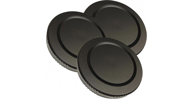 Black lens cap (3 pcs kit) for K9