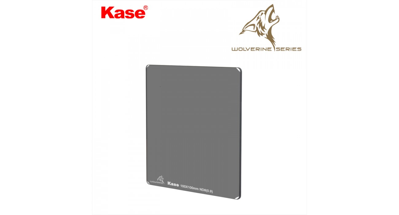 中古】【輸入品・未使用】Kase Wolverine耐衝撃100?mm nd8フィルタ