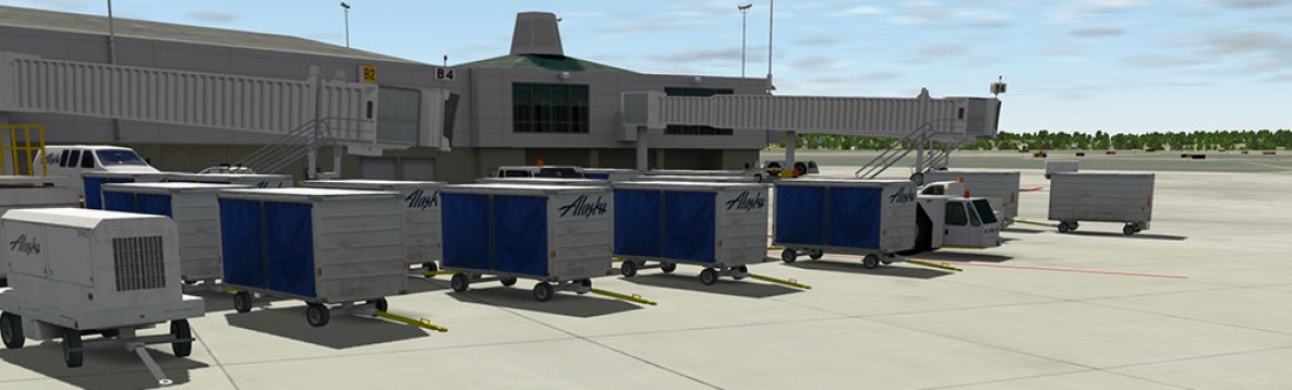 X-Plane 10/11 : Aéroport d'Anchorage Mac