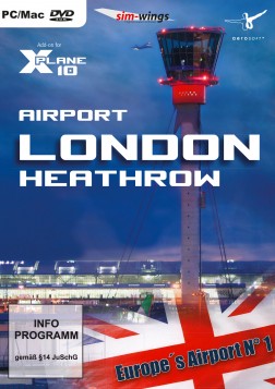 X-Plane 10/11 : Aéroport de Londres-Heathrow Mac