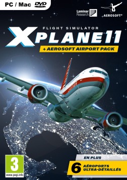 X-Plane 11 - Box + 6 Airports Pack Mac