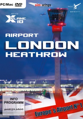 X-Plane 10/11 : Aéroport de Londres-Heathrow Mac